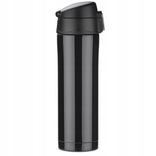 KUBEK TERMICZNY TERMOS NA KAWĘ HERBATĘ DO SAMOCHODU 440 ml PREZENT CZARNY na Arena.pl
