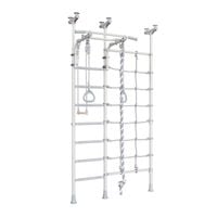 Drabinka gimnastyczna Merkury 3 biała + akcesoria | 100 kg