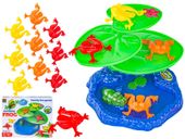 Wesoła Gra Zręcznościowa - SKACZĄCE ŻABKI "Jumping frog" Pchełki