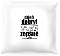 Poduszka Dzień dobry