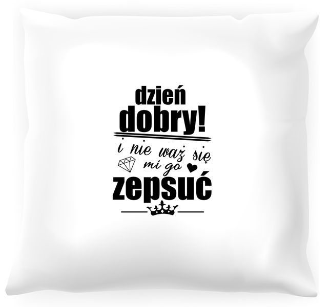 Poduszka Dzień dobry zdjęcie 1