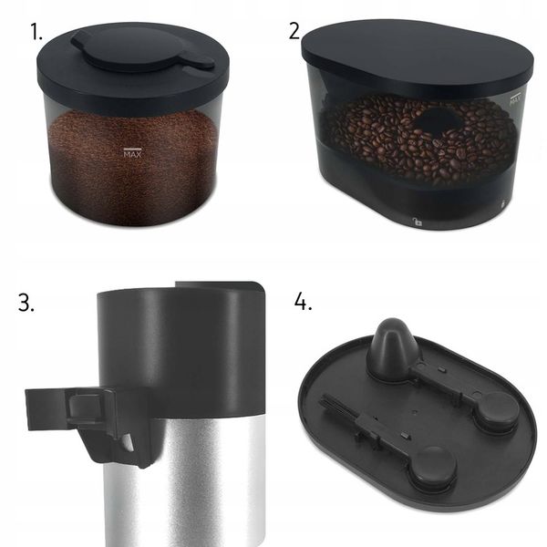 Elektryczny młynek kawy Żarnowy Yoer 150W AUTOMATYCZNY +43 Poziomy mielenia zdjęcie 14