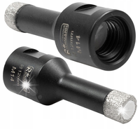 OTWORNICA DIAMENTOWA WIERTŁO 12mm M14 DO GRES PŁYTEK GLAZURY RICHMANN