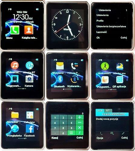 Smartwatch niktrade 206390933 biały na Arena.pl