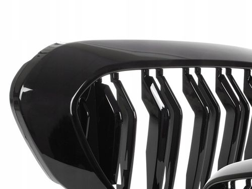 Grill Atrapa Nerki Czarny Połysk 2 szt BMW 5 G30 G31 Przedlift Pakiet M5 na Arena.pl