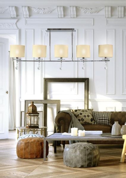 Estera ampla 5x40W E14 chrom zdjęcie 3