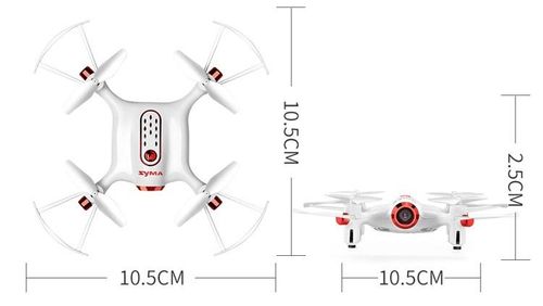 Dron Syma X20W Biały (RTF) na Arena.pl