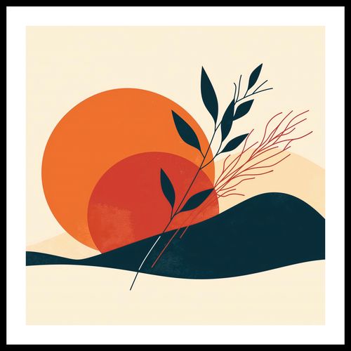 Plakat 70x70cm Zmierzch w Ciszy na Arena.pl