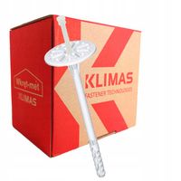 KOŁKI ŁĄCZNIKI 26 cm DO STYROPIANU GR. 20 cm 100 szt.