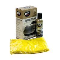 K2 Quantum syntetyczny wosk do długotrwałej ochrony 140g + mikrofibra