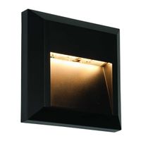 Podtynkowa lampa ścienna Severus 61219 Saxby IP65 LED 3W 3000-6000K czarna