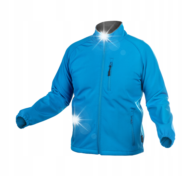 BIESE kurtka softshell niebieska L Hoegert Technik zdjęcie 1