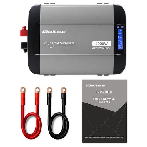 Qoltec przetwornica 12/230V 2000W sinus na Arena.pl