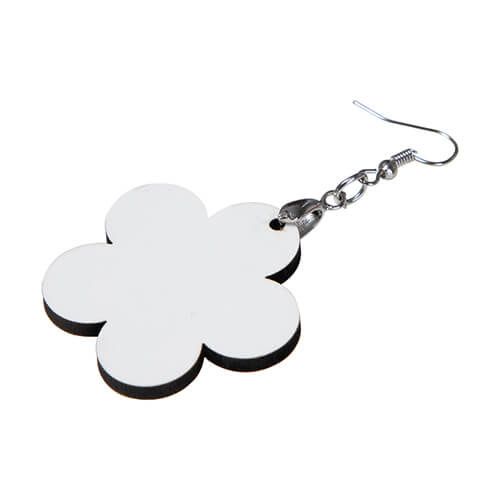 Kolczyki z MDF-u do sublimacji - kwiatek na Arena.pl