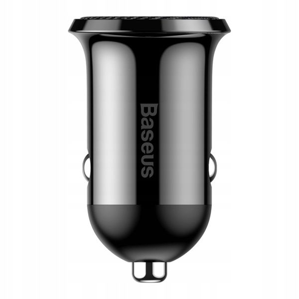 Baseusz Mini Ładowarka Samochodowa, Szybka 2xUSB, Kompaktowa zdjęcie 10