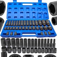 ZESTAW NASADEK UDAROWYCH 8-32 NASADKI UDAROWE do WARSZTATU 1/2 35 el CR-MO