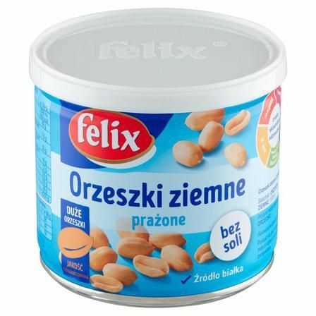 FELIX ORZESZKI ZIEMNE SMAŻONE BEZ SOLI 140G PUSZKA na Arena.pl