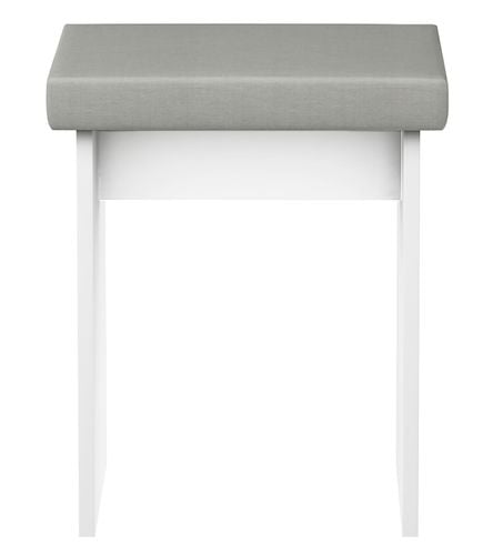 Taboret stołek do toaletki biały na Arena.pl