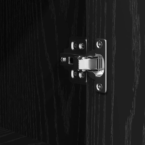 Szafka łazienkowa z półkami, czarny dąb, 76,5x35x95 cm na Arena.pl