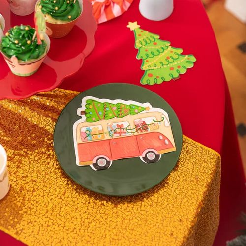 Bieżnik cekinowy złoty 28x200cm na Arena.pl