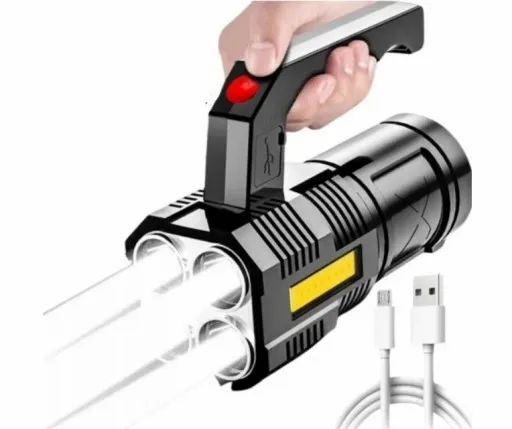 SKŁADANY PRZENOŚNY GRILL TURYSTYCZNY + LATARKA zdjęcie 7