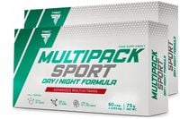 WITAMINY I MINERAŁY DLA SPORTOWCÓW Trec Multipack Sport Day/Night 120 kaps