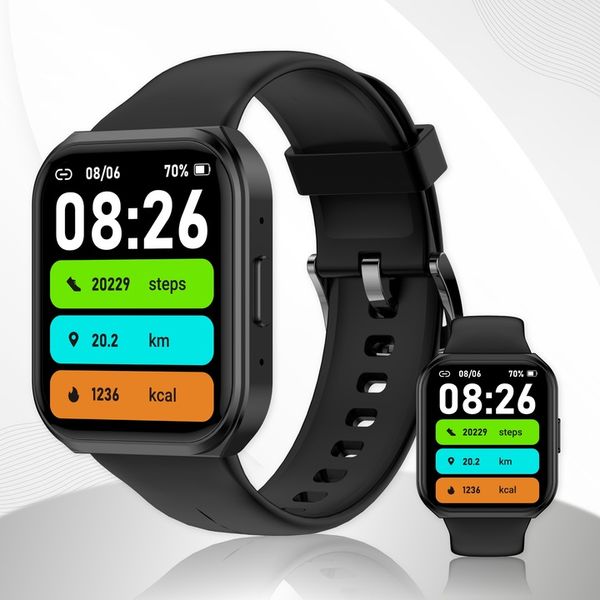 SMARTWATCH MĘSKI ROZMOWY ZEGAREK SPORTOWY GRY MENU POLSKIE POMIARY SMS zdjęcie 7
