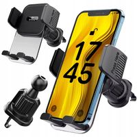 UCHWYT DO SAMOCHODU NA TELEFON KRATKĘ NAWIEWU SAMOCHODOWY DO KRATKI MOCNY