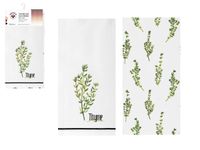 2 x Ściereczka ścierka kuchenna bawełniana ręcznik kuchenny 40x60 cm listki