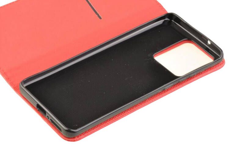 Etui Smart do Motorola EDGE 40 Neo czerwony zdjęcie 4