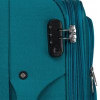 Walizka miękka na 4 kółkach ŚREDNIA pojemna solidna bagaż PETERSON