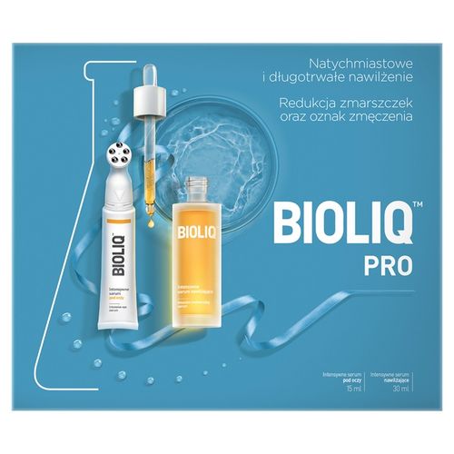 BIOLIQ PRO serum pod oczy 15 ml + Intensywne serum nawilżające 30ml na Arena.pl