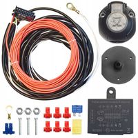 WIĄZKA ELEKTRYCZNA HAKA 7 PIN GNIAZDO MODUŁ E20