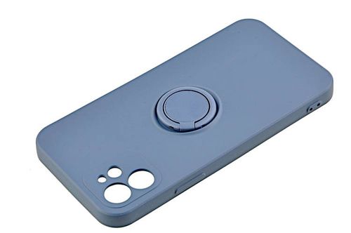 Etui Pastel Ring do Apple iPhone 12 granatowy na Arena.pl