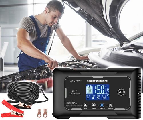 PROSTOWNIK DO AKUMULATORA AUTOMATYCZNY SMART 12/24V ŁADOWARKA na Arena.pl