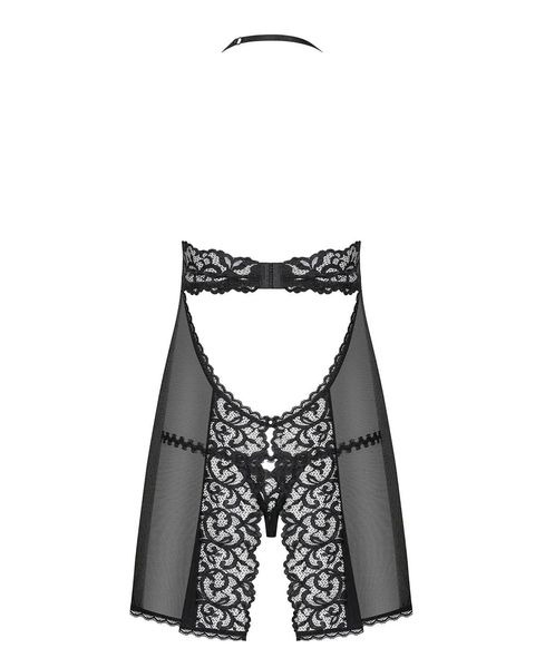 Joylace babydoll i stringi czarny - niezapomniana noc Obsessive S/M zdjęcie 4