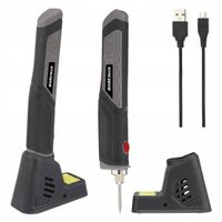 Lutownica AKUMULATOROWA bezprzewodowa LED 450st.C