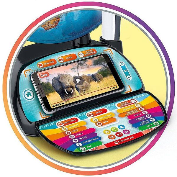 Clementoni Interaktywny globus edukacyjny Exploreglobe 50848 zdjęcie 3