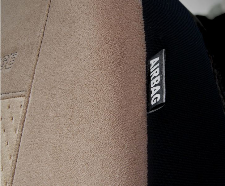 Pokrowce z alcantary na fotele PRESTIGE Beżowe do DAEWOO NUBIRA zdjęcie 3