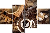 140CM 70 OBRAZ AROMATYCZNA KAWA ŚCIENNY