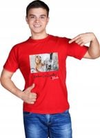 Koszulka z imieniem dla dziadka KOCHAM CIĘ ZDJĘCIE