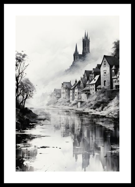 Plakat 30x45cm Mglisty Refleks zdjęcie 3