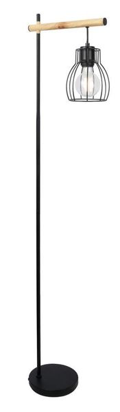 Bernita lampa podłogowa 1x60W E27 czarny zdjęcie 1