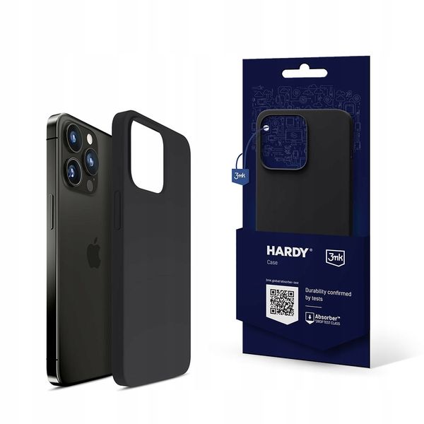Etui na Apple iPhone 14 Plus - 3mk HARDY Silicone MagCase Graphite zdjęcie 1