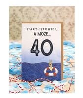 stary człowiek,a może...kartka na 40.urodziny 1084