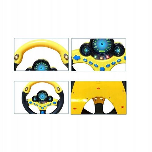 Kierownica zabawka INTERAKTYWNA DLA CHŁOPCA dźwięki symulator jazdy na Arena.pl