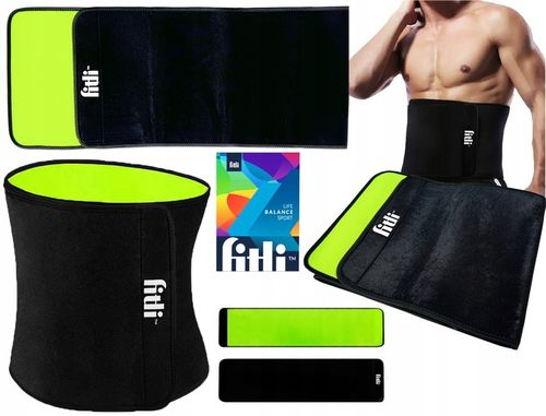 PAS WYSZCZUPLAJĄCY NEOPRENOWY ODCHUDZAJĄCY na brzuch kręgosłup do ćwiczeń na Arena.pl