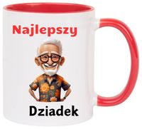 KUBEK Z NADRUKIEM ŚMIESZNY PREZENT DZIEŃ DZIADKA URODZINY IMIENINY DZIADEK