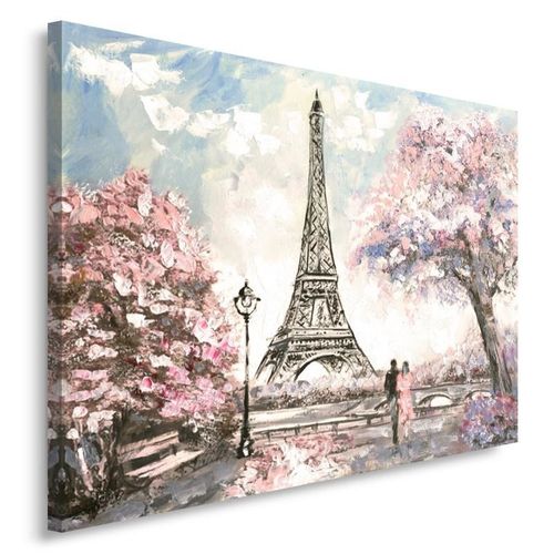 Obraz na płótnie - Canvas, Wiosna w Paryżu 40x30 na Arena.pl