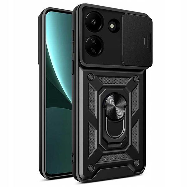 Spacecase Camring Poco C65 /  Redmi 13C Black zdjęcie 2